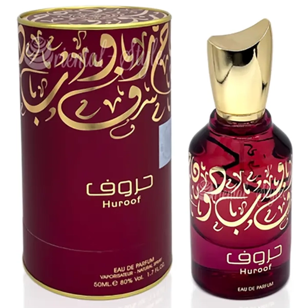 عطر ادکلن حروف زنانه مردانه ارض الزعفران 50میل اورجینال | Huroof Ard Al Zaafaran